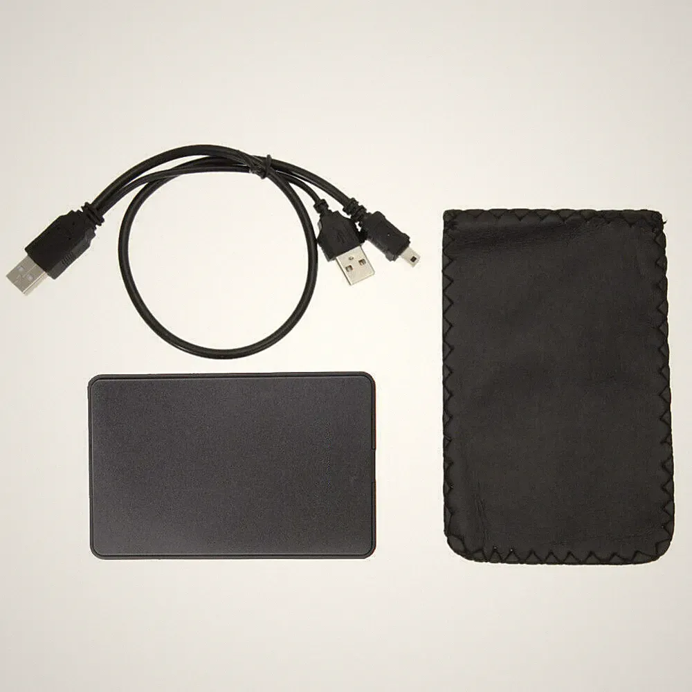 2.5" Inch Black Sata USB 2.0 Hard Drive HDD Enclosure External Laptop Disk Case
