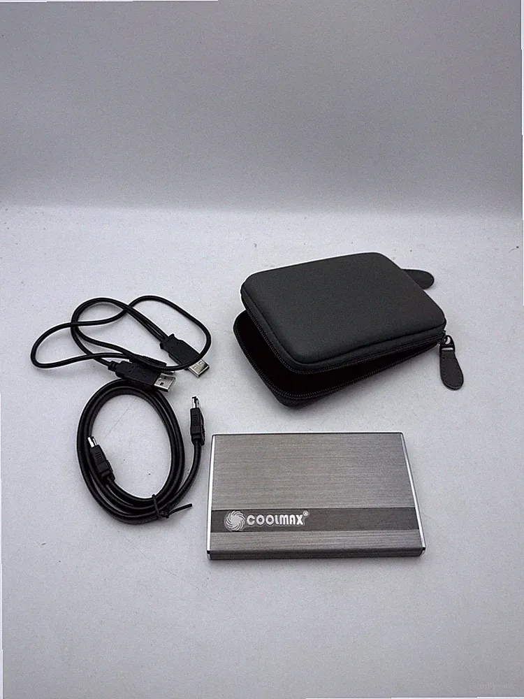 Coolmax 40GB External USB 2.0 2.5” Portable Hard Drive w/ Case